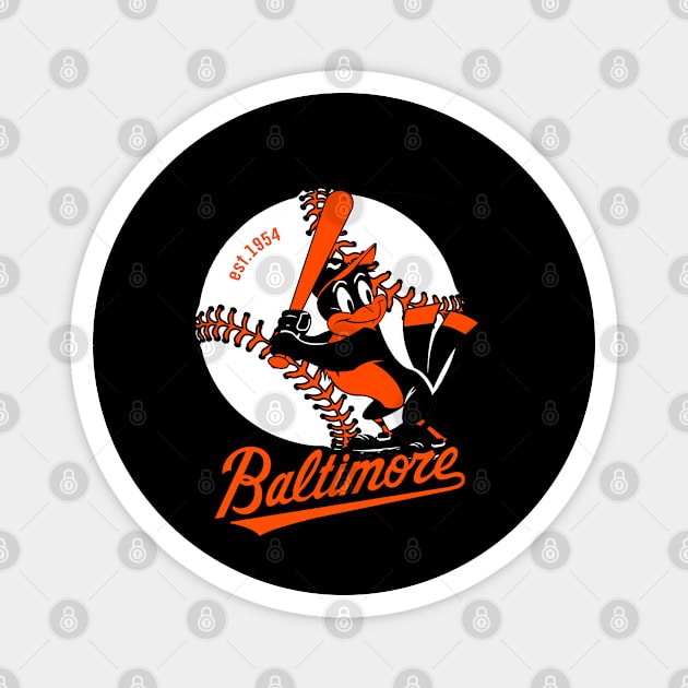 Baltimore Baseball Magnet by vegard pattern gallery